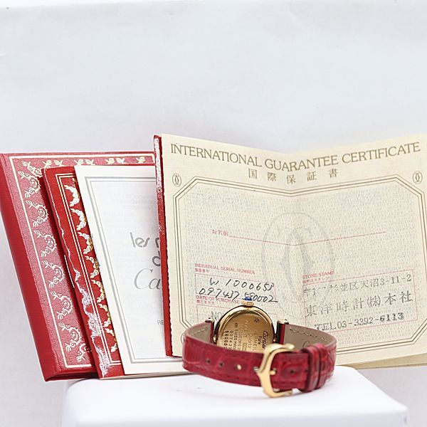 Cartier Must Colisee 925 Sterling Silver Ivory Dial Watch — view 4