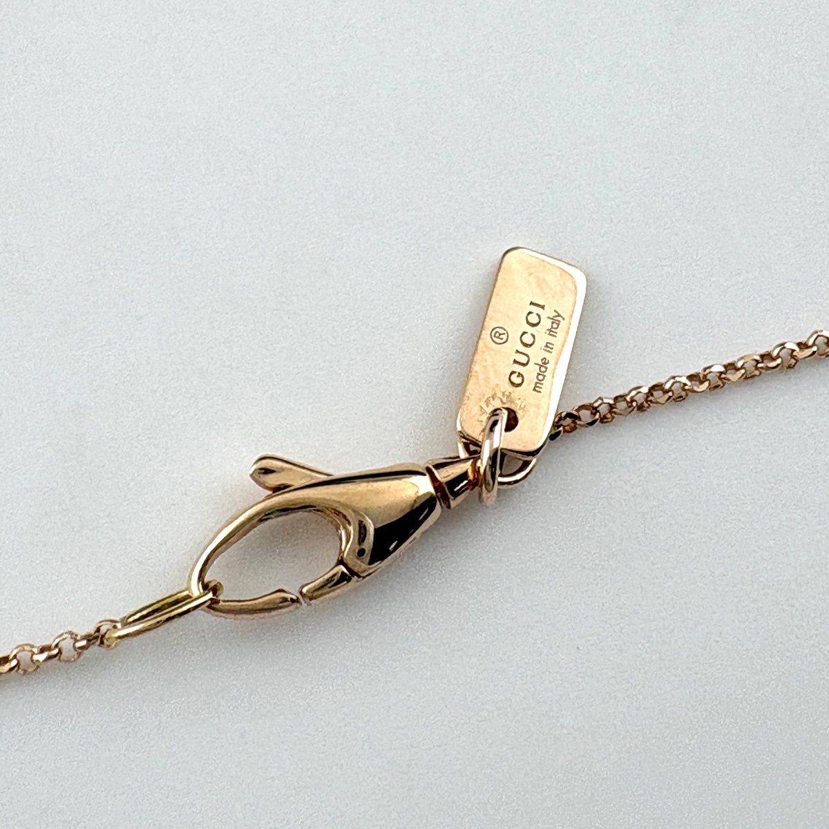 Gucci Diamantissima Pink Gold Pendant — view 4