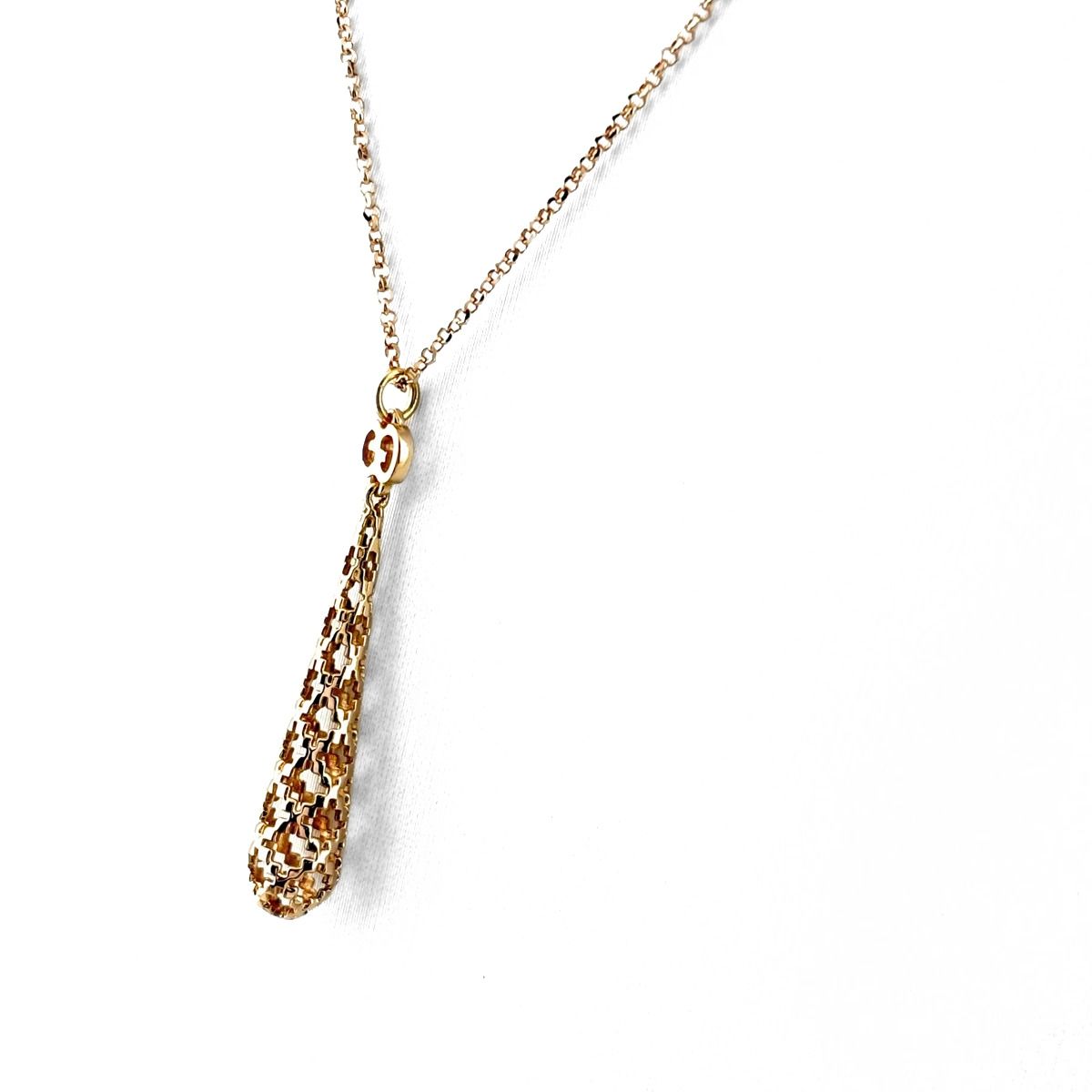 Gucci Diamantissima Pink Gold Pendant