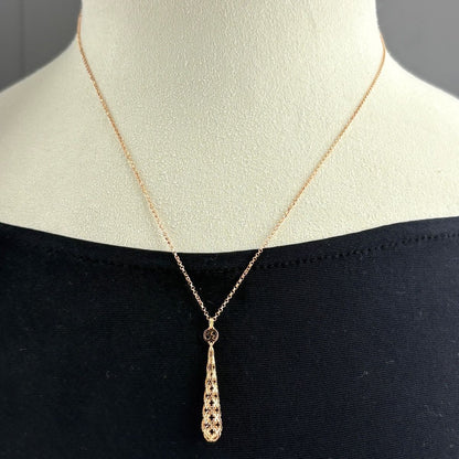 Gucci Diamantissima Pink Gold Pendant — view 2