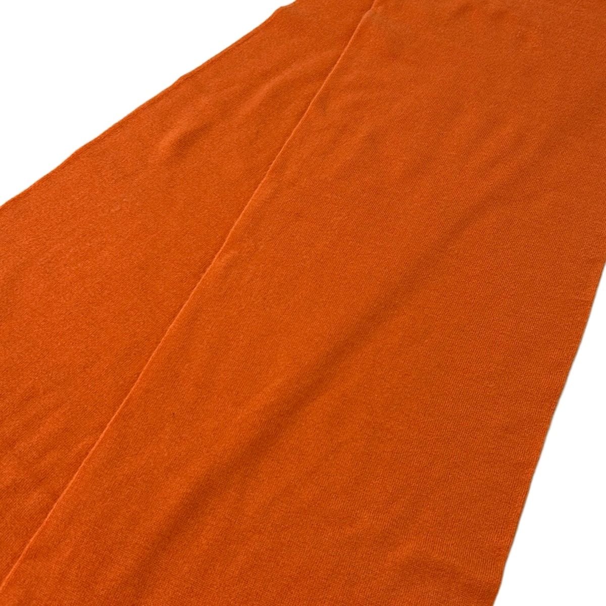 Hermes Scarf Orange Cashmere — view 3