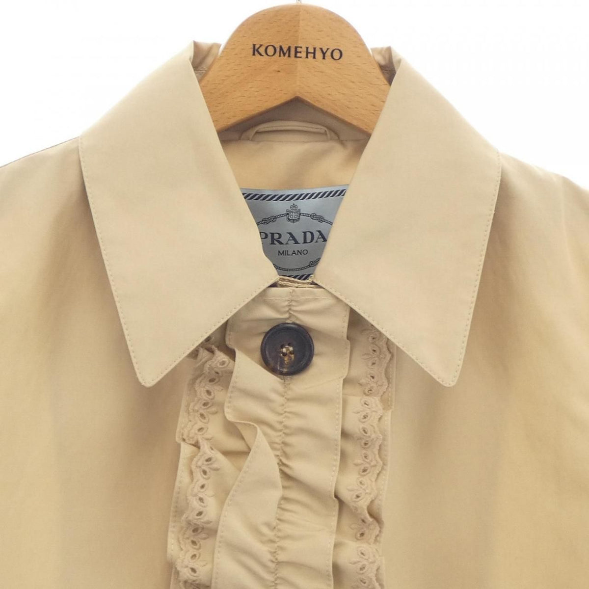 Prada Coat Beige — view 5