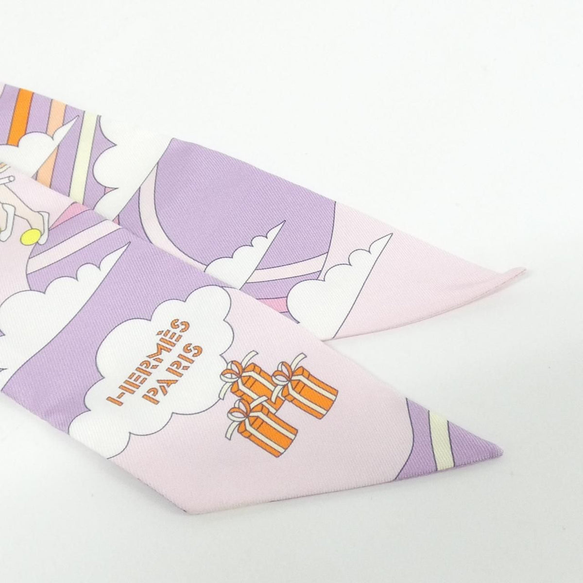 Hermes Carres Volants Twilly Scarf — view 2