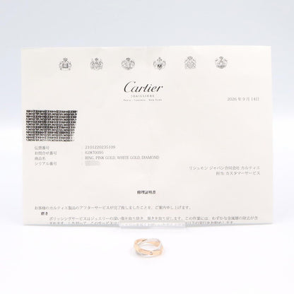 Cartier Ring Be Love Diamond 18k Pink Gold 18k White — view 7