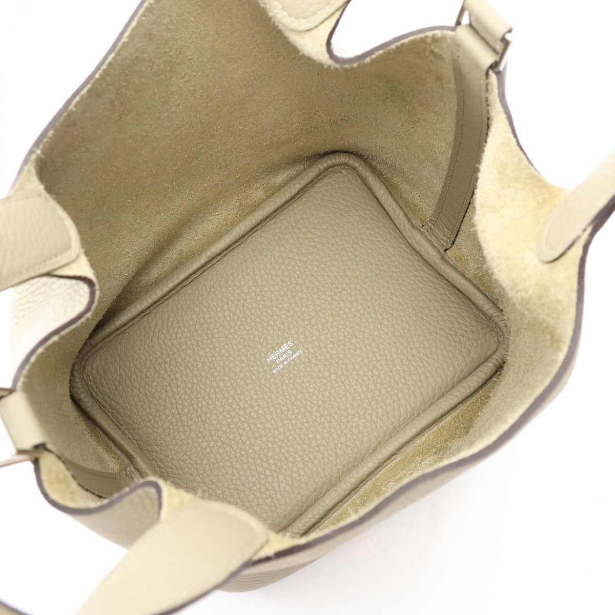 Hermes Handbag Picotin Lock PM Sage — view 3