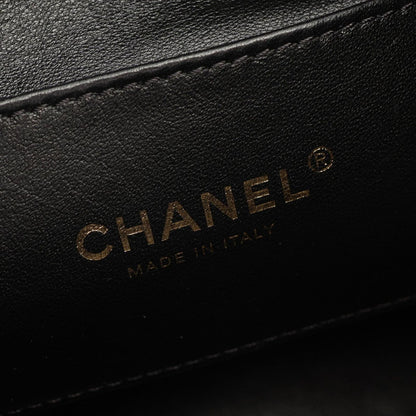 Chanel Shoulder Bag Quilted 2-Way Black Leather Chain — view 4