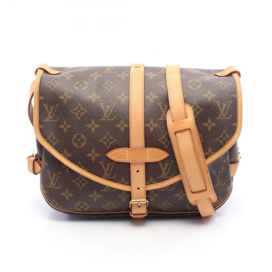 Louis Vuitton Shoulder Bag Saumur 30 Monogram Leather