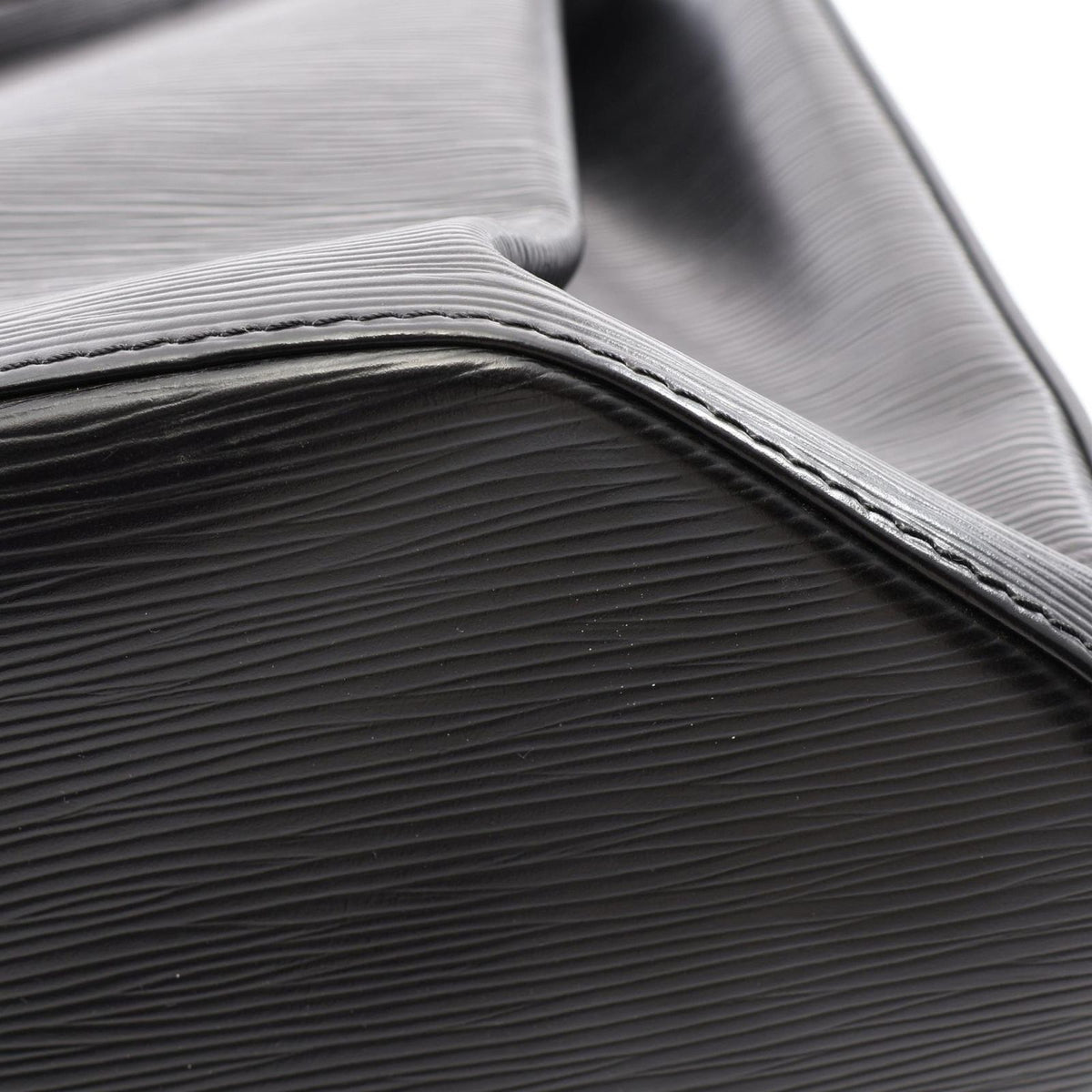 Louis Vuitton Shoulder Bag Sac D'epaule PM Noir Leather — view 7