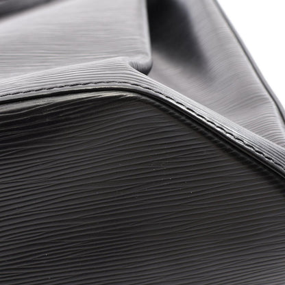 Louis Vuitton Shoulder Bag Sac D'epaule PM Noir Leather — view 7