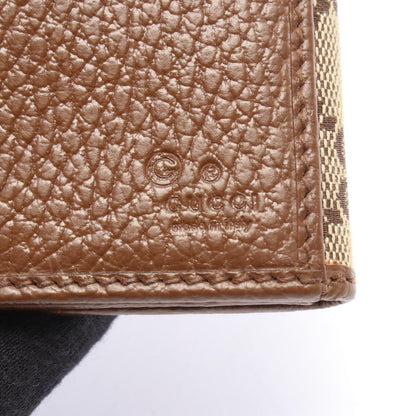 Gucci Snap Wallet GG Canvas Beige Brown — view 5