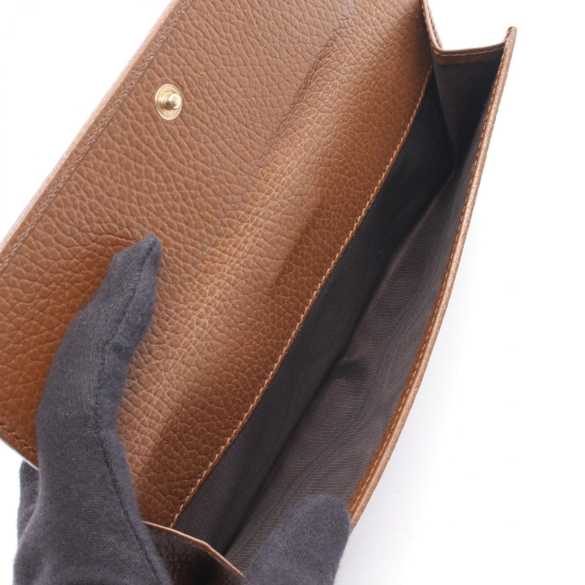 Gucci Snap Wallet GG Canvas Beige Brown — view 4