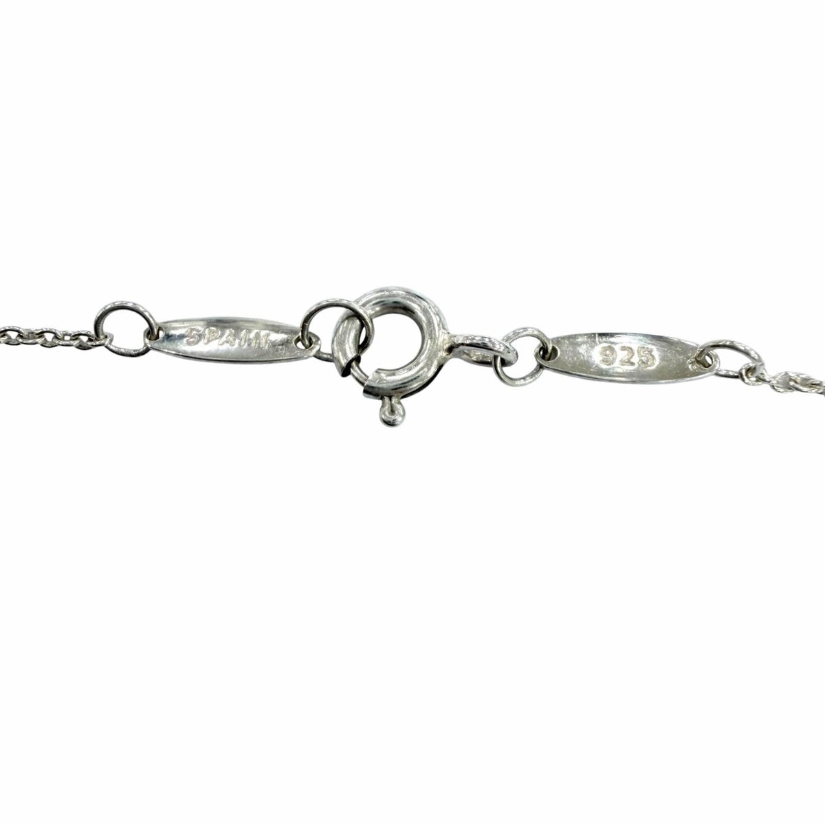 Tiffany & Co Elsa Peretti Color by the Yard Pendant 925 Pink Sapphire Silver — view 7
