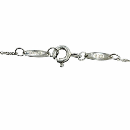 Tiffany & Co Elsa Peretti Color by the Yard Pendant 925 Pink Sapphire Silver — view 7