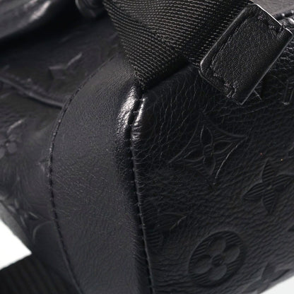 Louis Vuitton Monogram Empreinte Messenger Voyage PM Shoulder Bag Black Leather — view 5