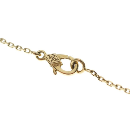 Van Cleef & Arpels Vintage Alhambra Tiger's Eye Pendant Chain Yellow — view 4