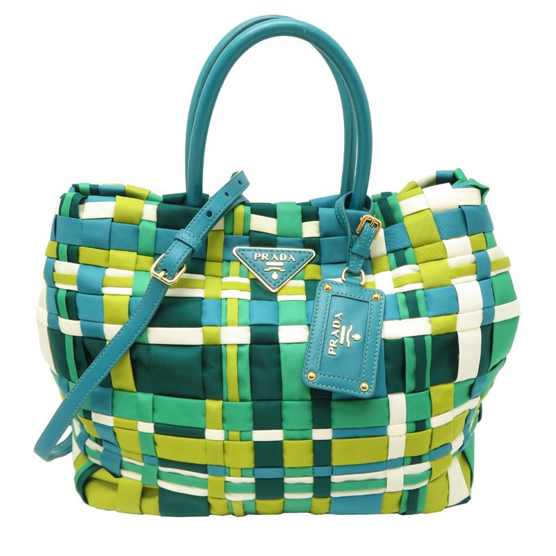 Prada Tote Bag Multicolor