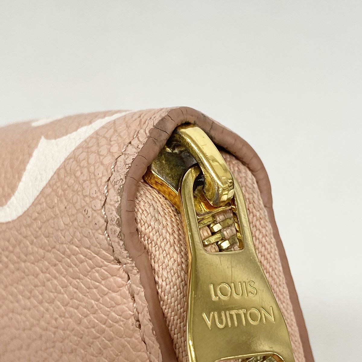 Louis Vuitton Wallet Monogram Empreinte Bicolor Zippy Rose Trianon — view 5