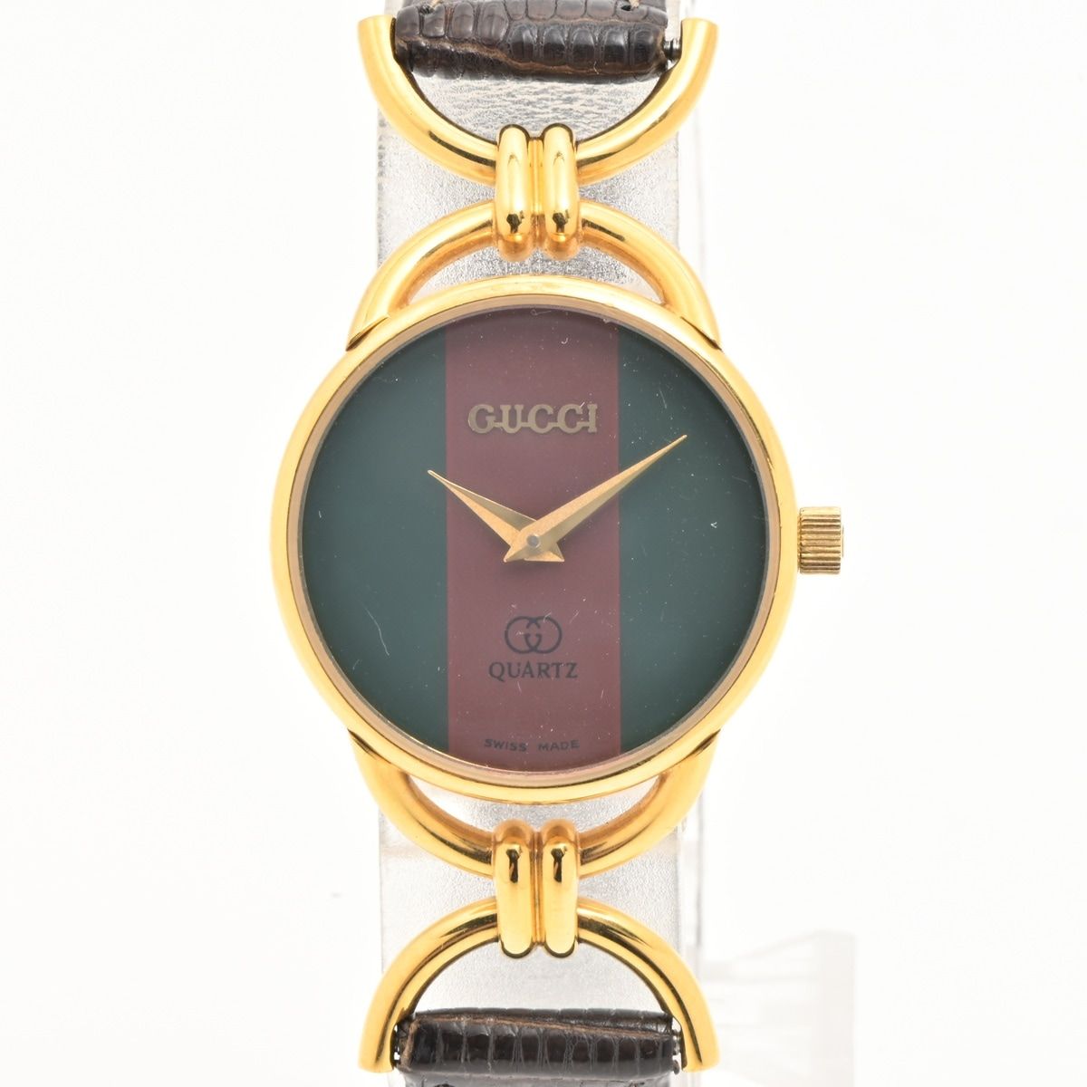 Gucci Watch Sherry Line Green Red