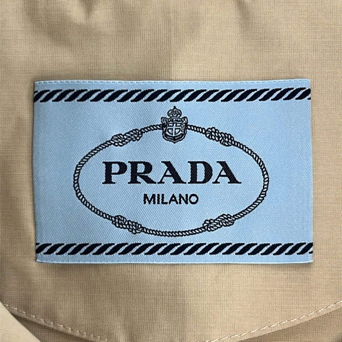 Prada Poncho S Beige — view 3
