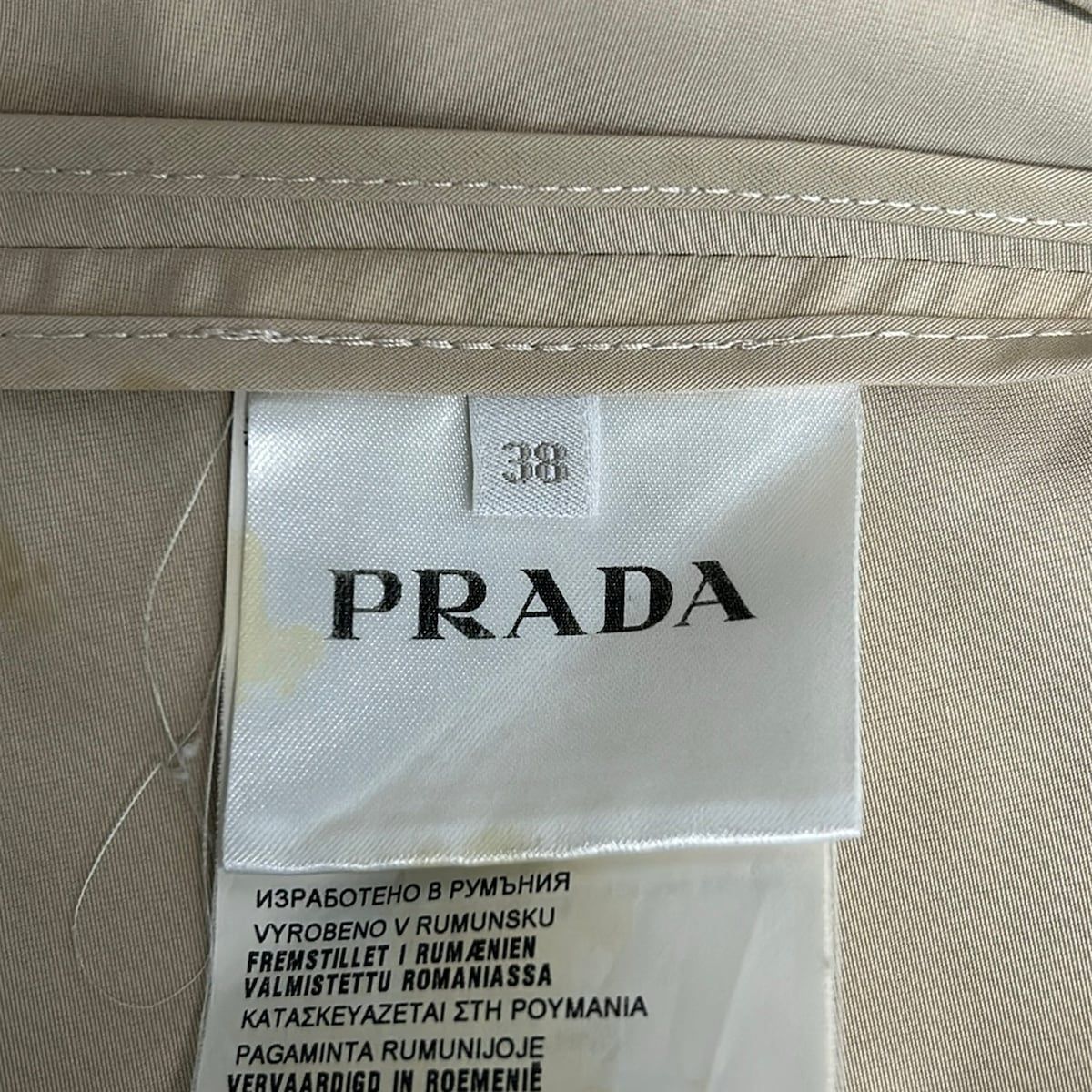 Prada Poncho S Beige — view 5