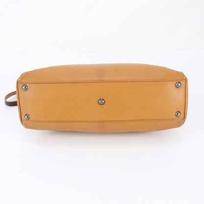 Fendi Peekaboo Leather 2-Way Shoulder Bag Crossbody Hand Tote — view 7