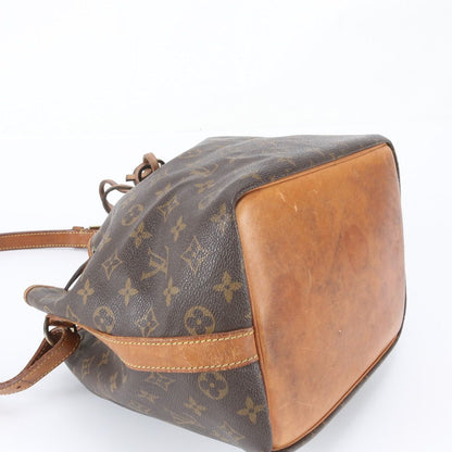 Louis Vuitton Monogram Petit Noe Leather Shoulder Bag Tote — view 4