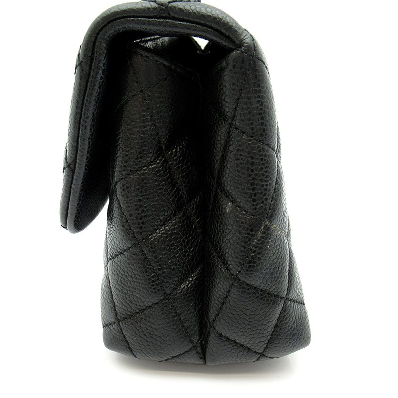 Chanel Coco Handle XS 2-Way Handbag So Black Caviar Leather — view 2
