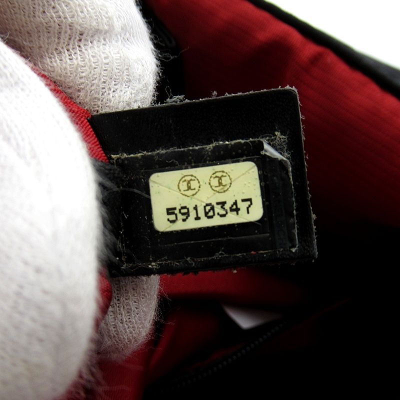 Chanel Travel Line Backpack Nylon Black — view 8
