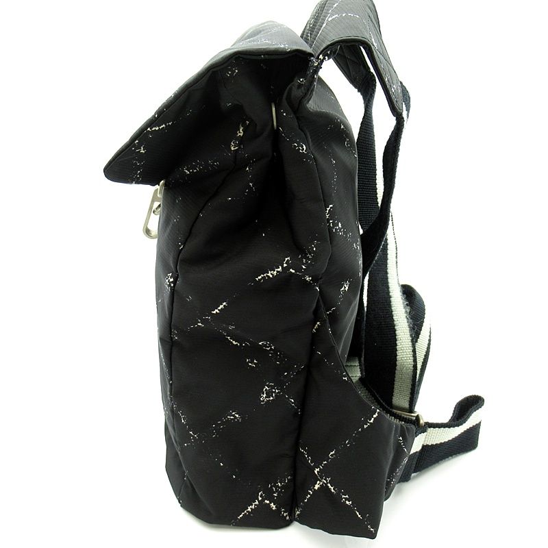 Chanel Travel Line Backpack Nylon Black — view 2