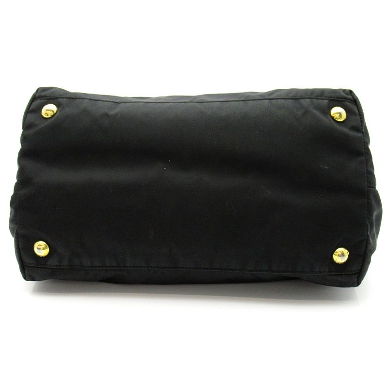 Prada Ribbon Handbag Nylon Black — view 6