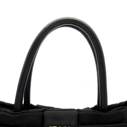 Prada Ribbon Handbag Nylon Black — view 2