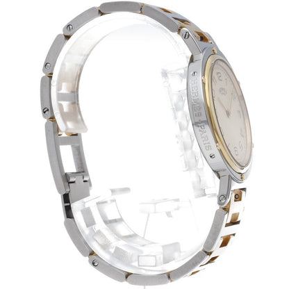 Hermes Clipper Watch SS Ivory — view 4