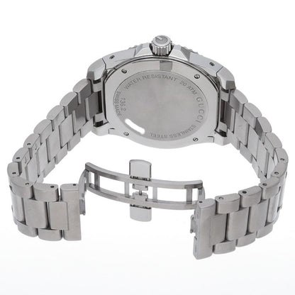 Gucci Dive Watch SS Black — view 5
