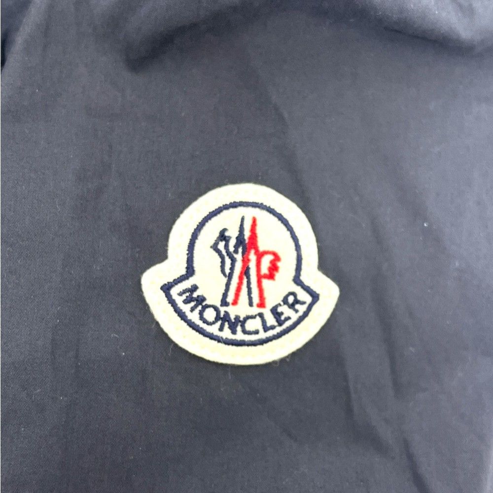 Moncler Jacket Cotton Blend Black — view 4