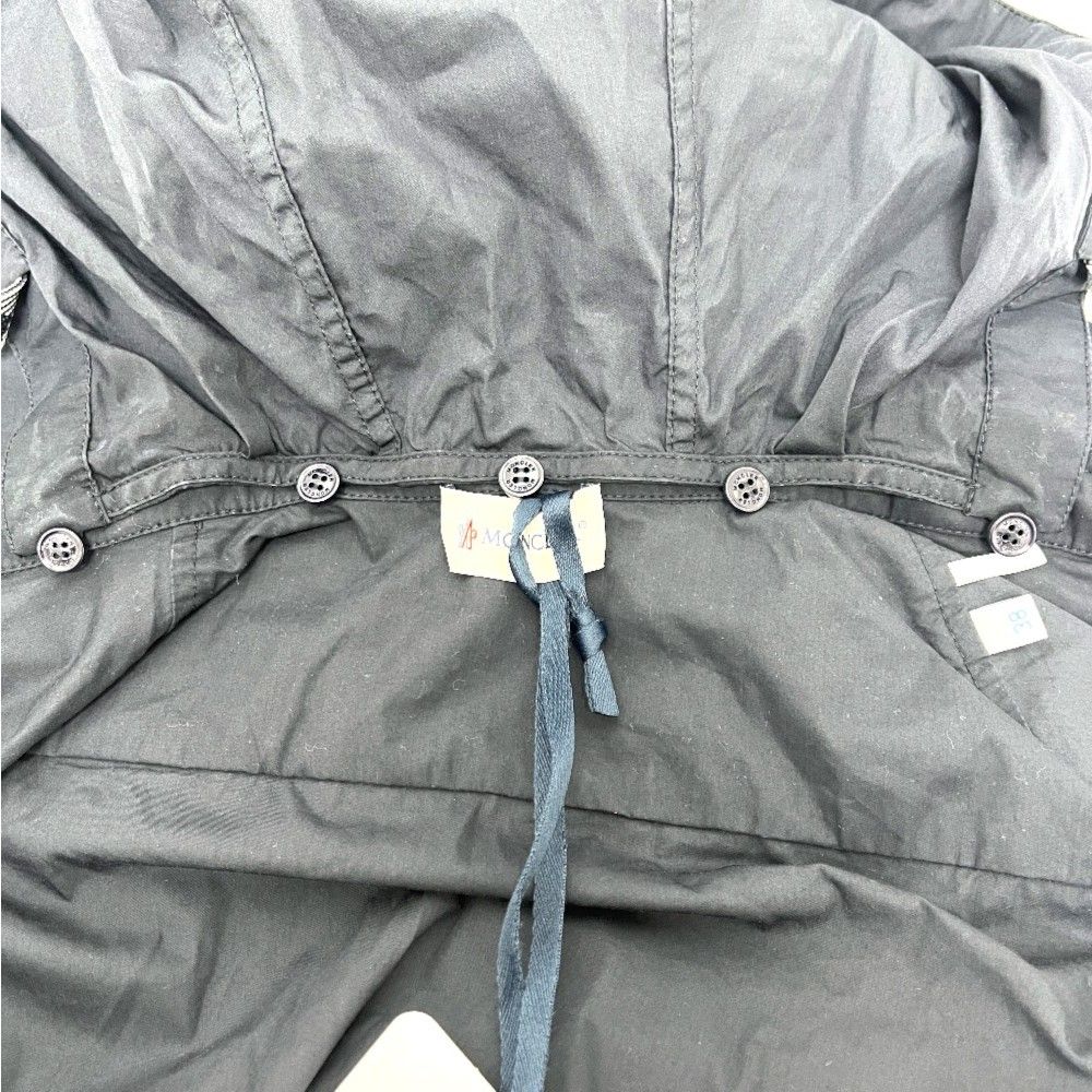 Moncler Jacket Cotton Blend Black — view 5