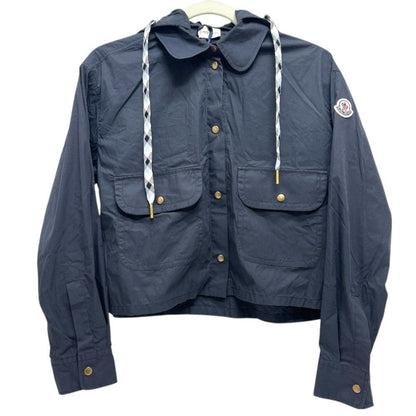 Moncler Jacket Cotton Blend Black