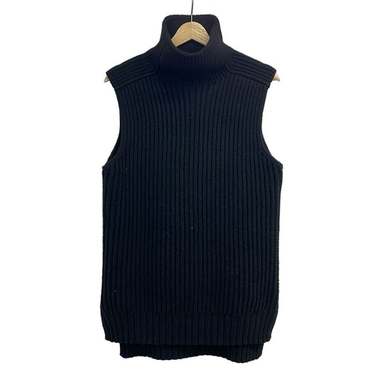 Celine Sleeveless Sweater Black XS