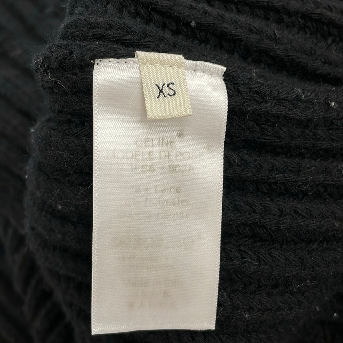 Celine Sleeveless Sweater Black XS — view 5