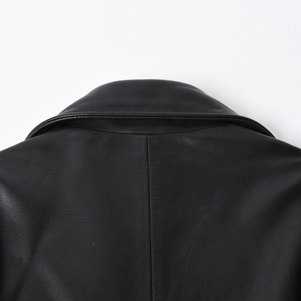 Chrome Hearts Jacket Riders Leather Jjdean Black 925 Sterling Silver — view 4