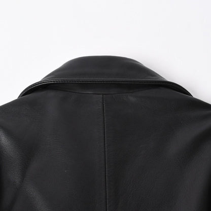 Chrome Hearts Jacket Riders Leather Jjdean Black 925 Sterling Silver — view 4