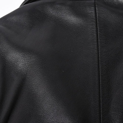 Chrome Hearts Jacket Riders Leather Jjdean Black 925 Sterling Silver — view 7