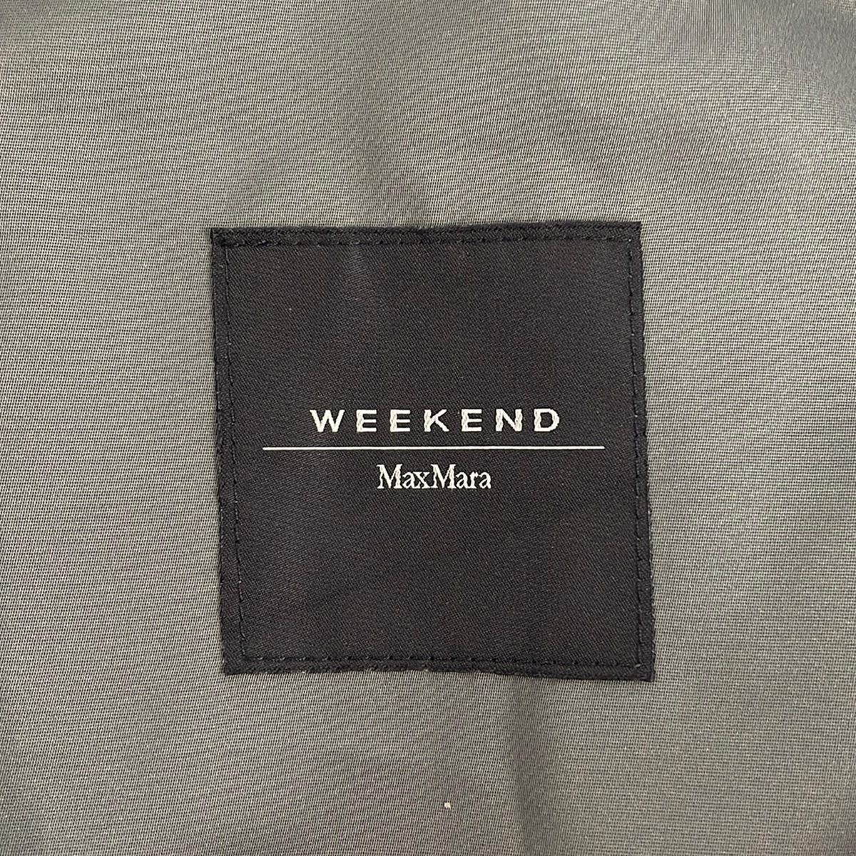 Max Mara Weekendmax Coat Khaki — view 3