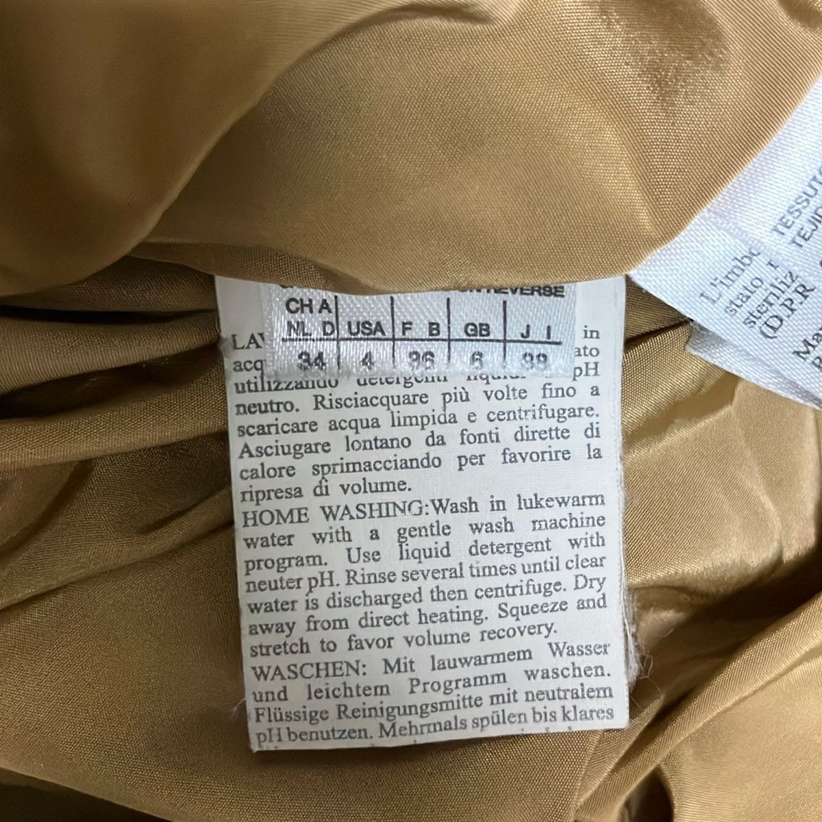 Max Mara Weekendmax Down Coat S Beige — view 5