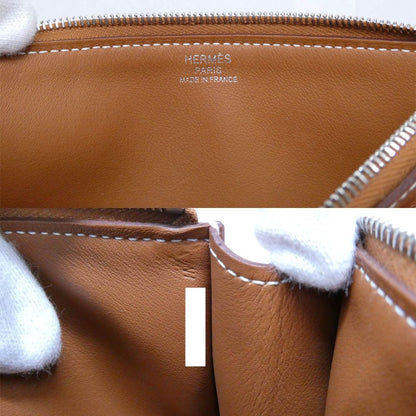 Hermes Pouch Zipengo PM Chaine D'ancre Gold Evercolor Silver — view 8
