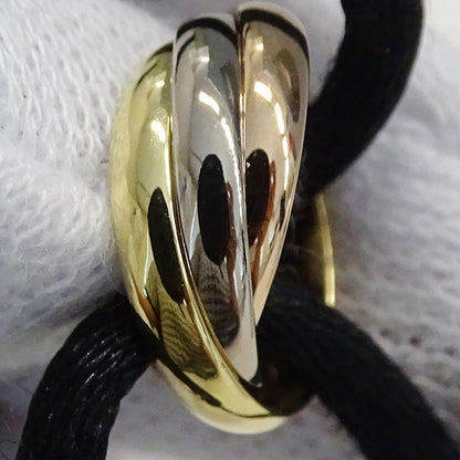 Cartier Bracelet Black Cord Trinity — view 7