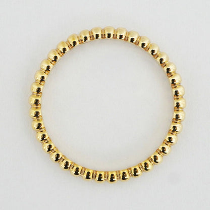 Van Cleef & Arpels Ring Perlee 52 Gold 18k Yellow — view 2