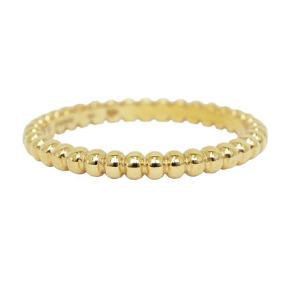 Van Cleef & Arpels Ring Perlee 52 Gold 18k Yellow