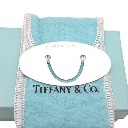 Tiffany & Co Globe World Map Book Mark Silver Shoulder Bag — view 2