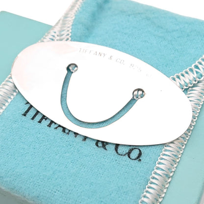 Tiffany & Co Globe World Map Book Mark Silver Shoulder Bag — view 6