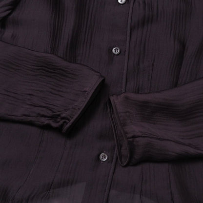 Prada Long Sleeve Shirt All Silk Blouse — view 4